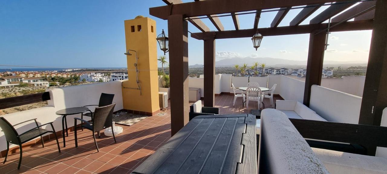 Homes Of Spain, Atico Lomas Del Mar V Con Vistas Al Mar Y Solarium Grande, Wifi Playas de Vera Kültér fotó