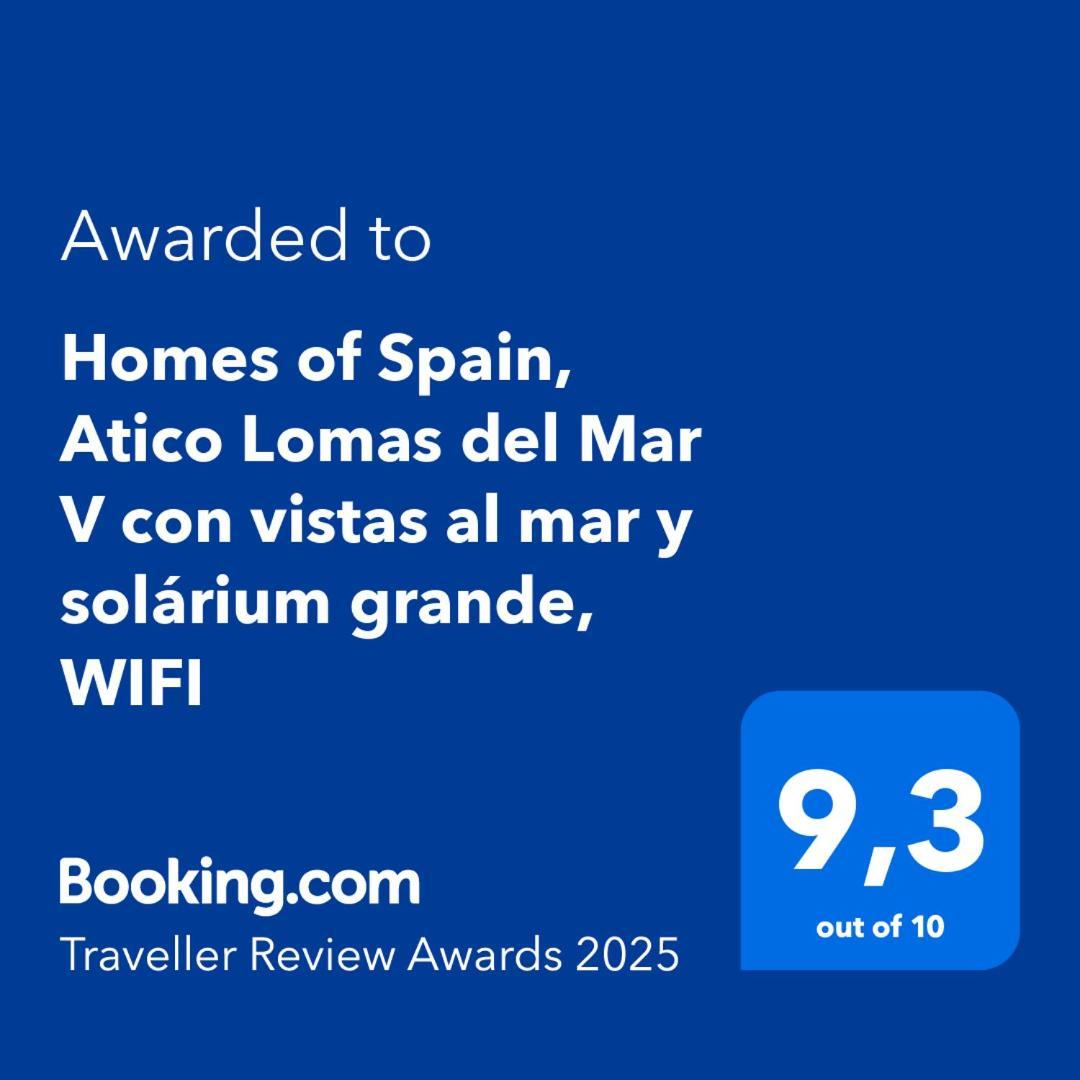 Homes Of Spain, Atico Lomas Del Mar V Con Vistas Al Mar Y Solarium Grande, Wifi Playas de Vera Kültér fotó
